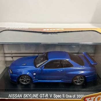 EBBRO 日産 SKYLINE GT-R（R34）Ｖ-spec Ⅱ 1/43 Amazon | EBBRO 1/43 & REAL-X 1/72 NISSAN SKYLINE GT-R V